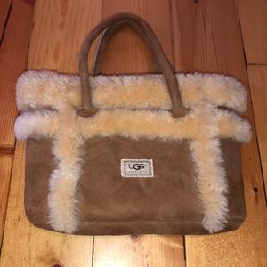 Chestnut UGG Sheepskin Grab Bag